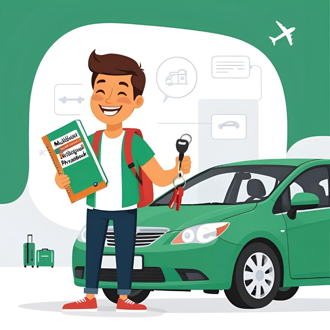 Personne apprenant une langue avec un livre